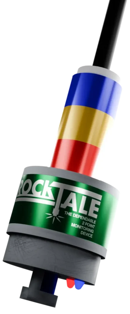 Angle shot rendering of the RockTale Device.